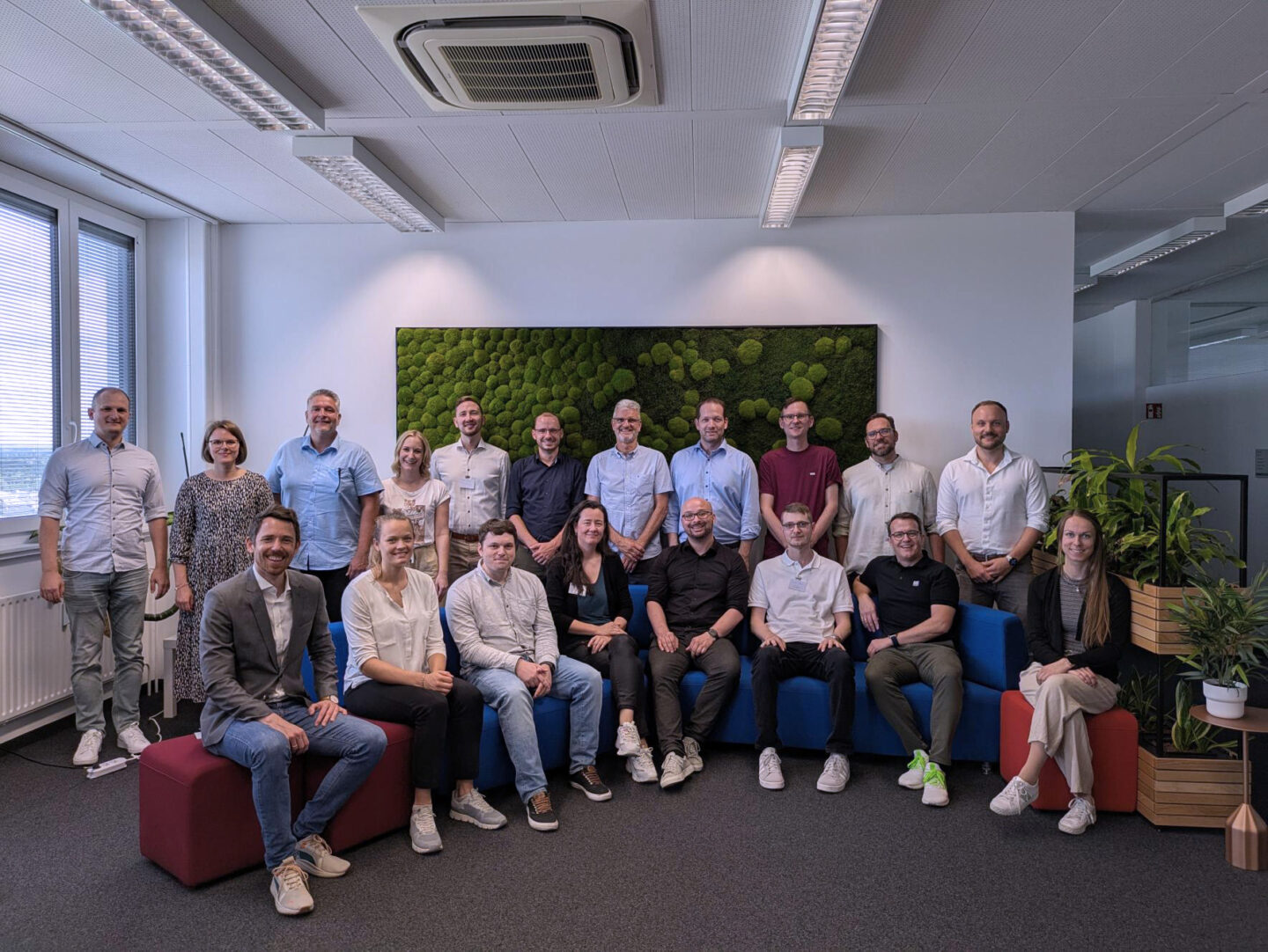 Gruppenfoto der AWA-Projektbeteiligten